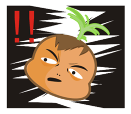 Sweet potato Sister Diary sticker #1528216