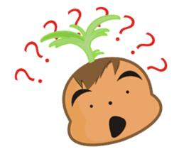 Sweet potato Sister Diary sticker #1528243