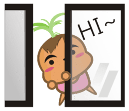 Sweet potato Sister Diary sticker #1528245