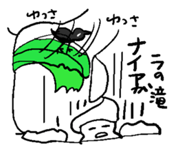 He and snowman sticker #1529164