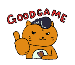 Card gamer Rock CAT sticker #1529925