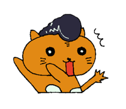 Card gamer Rock CAT sticker #1529929