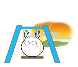 Mr. Rabbit & Chococorone sticker #1530302