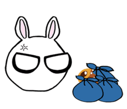 Mr. Rabbit & Chococorone sticker #1530324
