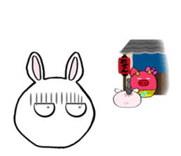 Mr. Rabbit & Chococorone sticker #1530325