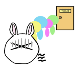 Mr. Rabbit & Chococorone sticker #1530327