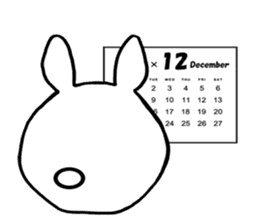 Mr. Rabbit & Chococorone sticker #1530330