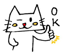 The "Triangle Cat" sticker #1531416