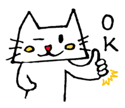 The "Triangle Cat" sticker #1531416