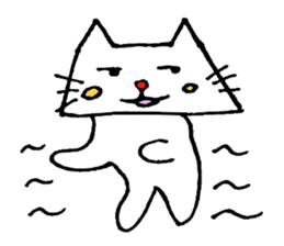 The "Triangle Cat" sticker #1531419