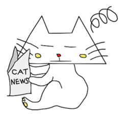 The "Triangle Cat" sticker #1531432