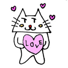 The "Triangle Cat" sticker #1531434