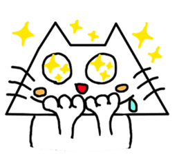 The "Triangle Cat" sticker #1531438