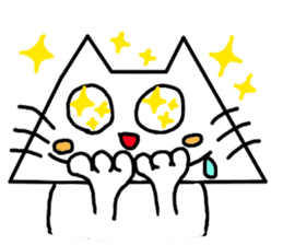 The "Triangle Cat" sticker #1531438