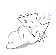 The "Triangle Cat" sticker #1531443