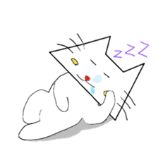 The "Triangle Cat" sticker #1531443