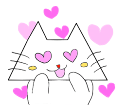 The "Triangle Cat" sticker #1531446