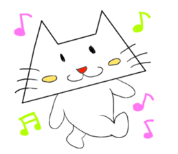 The "Triangle Cat" sticker #1531449