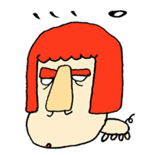 I tried to draw a funny picture! sticker #1531617