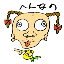 I tried to draw a funny picture! sticker #1531619