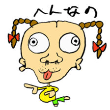 I tried to draw a funny picture! sticker #1531619