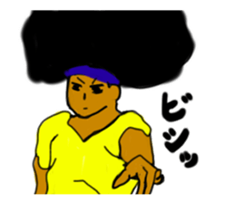 MR...Afro sticker #1532807