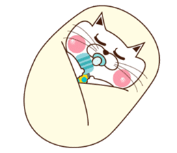Nyamon of a cat -Baby- sticker #1532819