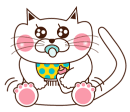 Nyamon of a cat -Baby- sticker #1532849