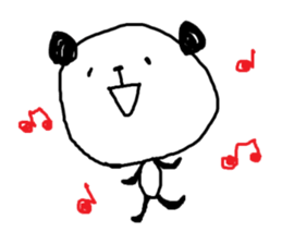 cat & panda sticker #1533047