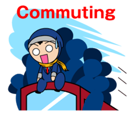 Little Ninja Work Version sticker #1533297