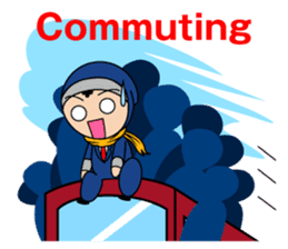 Little Ninja Work Version sticker #1533297