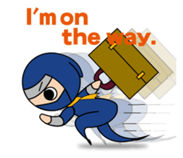 Little Ninja Work Version sticker #1533298