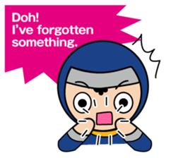 Little Ninja Work Version sticker #1533300