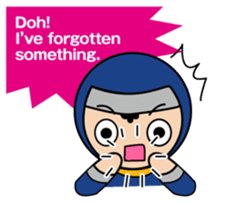 Little Ninja Work Version sticker #1533300