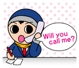 Little Ninja Work Version sticker #1533302