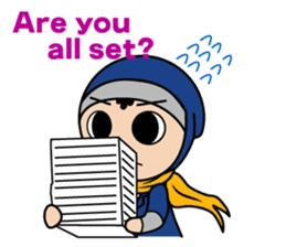 Little Ninja Work Version sticker #1533303