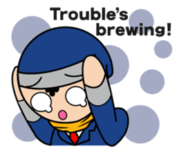 Little Ninja Work Version sticker #1533312