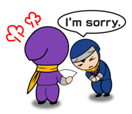 Little Ninja Work Version sticker #1533313