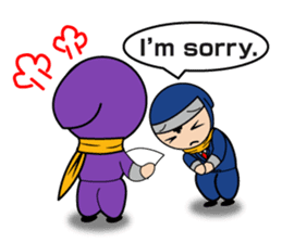 Little Ninja Work Version sticker #1533313