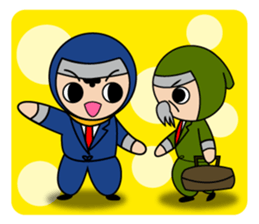 Little Ninja Work Version sticker #1533316