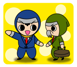 Little Ninja Work Version sticker #1533316