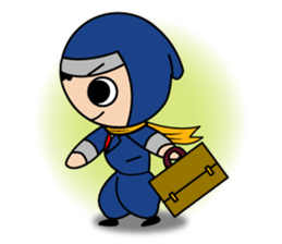 Little Ninja Work Version sticker #1533321