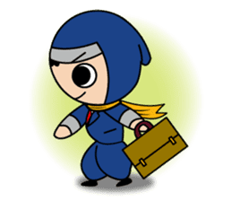 Little Ninja Work Version sticker #1533321