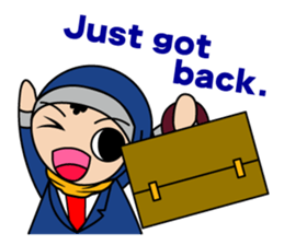 Little Ninja Work Version sticker #1533322