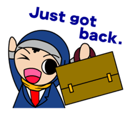 Little Ninja Work Version sticker #1533322