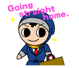 Little Ninja Work Version sticker #1533329