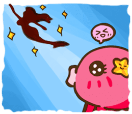 HippocampusKUSO octopus squid Cute ocean sticker #1533955