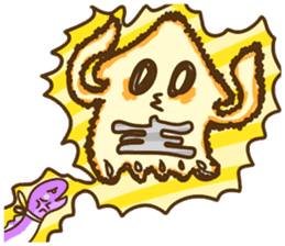 HippocampusKUSO octopus squid Cute ocean sticker #1533961