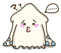 HippocampusKUSO octopus squid Cute ocean sticker #1533969