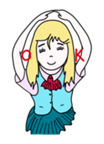 The various feelings of girls. sticker #1534185